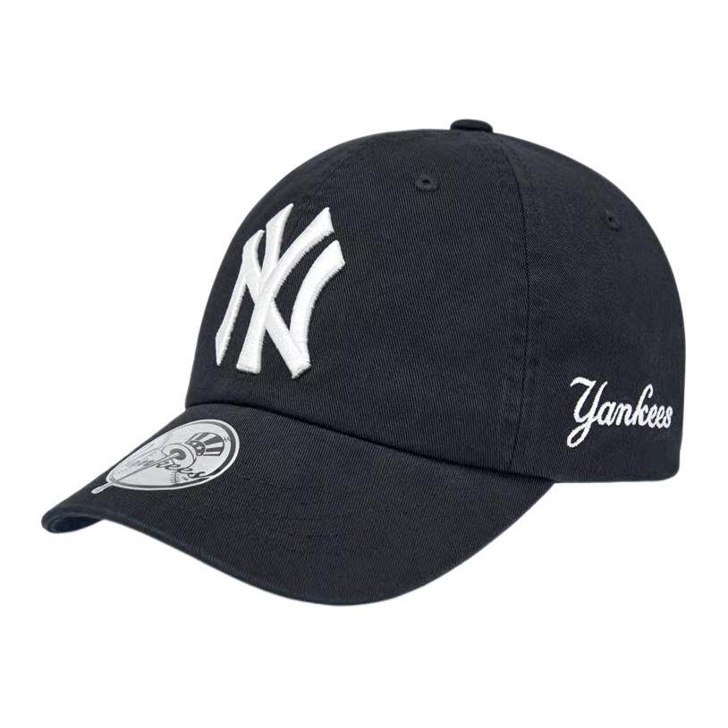 MLB帽子正品 洋基队签名款NY棒球帽 男女遮阳鸭舌帽CPB245N大头围