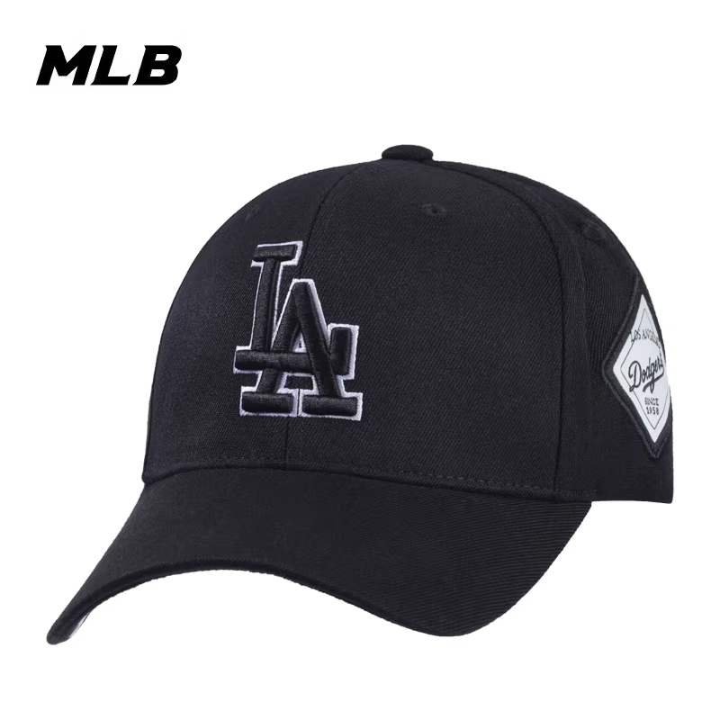 韩国代购正品mlb帽子硬顶大标LA棒球帽道奇队情侣男女鸭舌帽夏季