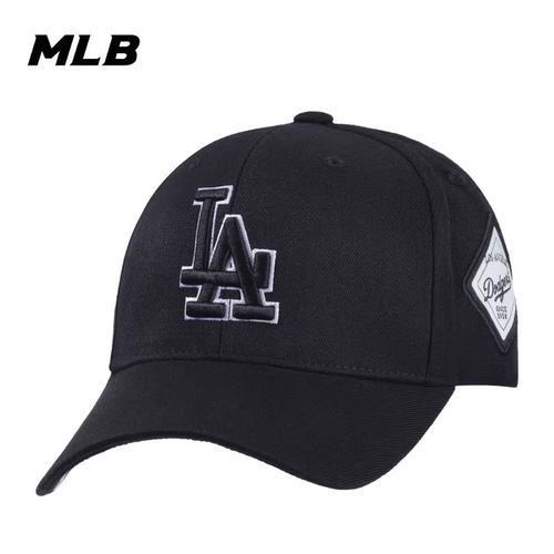 韩国代购正品mlb帽子硬顶大标LA棒球帽道奇队情侣男女鸭舌帽夏季
