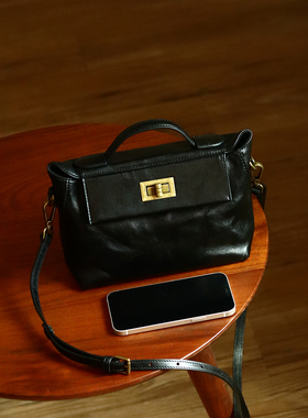 peshawar | 奢华复古风手工真皮单肩包女式植鞣牛皮日系小挎包