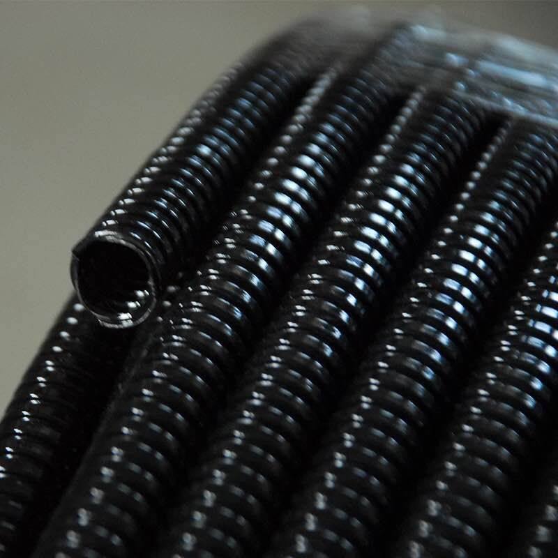 加厚型pa阻燃尼龙波纹软管塑料波浪管汽车线束用耐高温开口波纹管