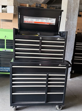 美国Montezuma蒙特祖玛19层工具车组合式，11层工具车+8层工具柜