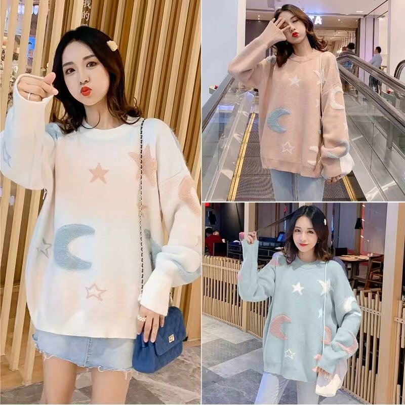 출산복 가을 겨울 신상 스웨터 슈트 2022 인터넷 연예인 출산복 니트 상의 두꺼운 겨울 바닥 셔츠