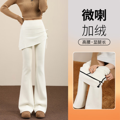 加绒假两件瑜伽裙裤女款爆款2026