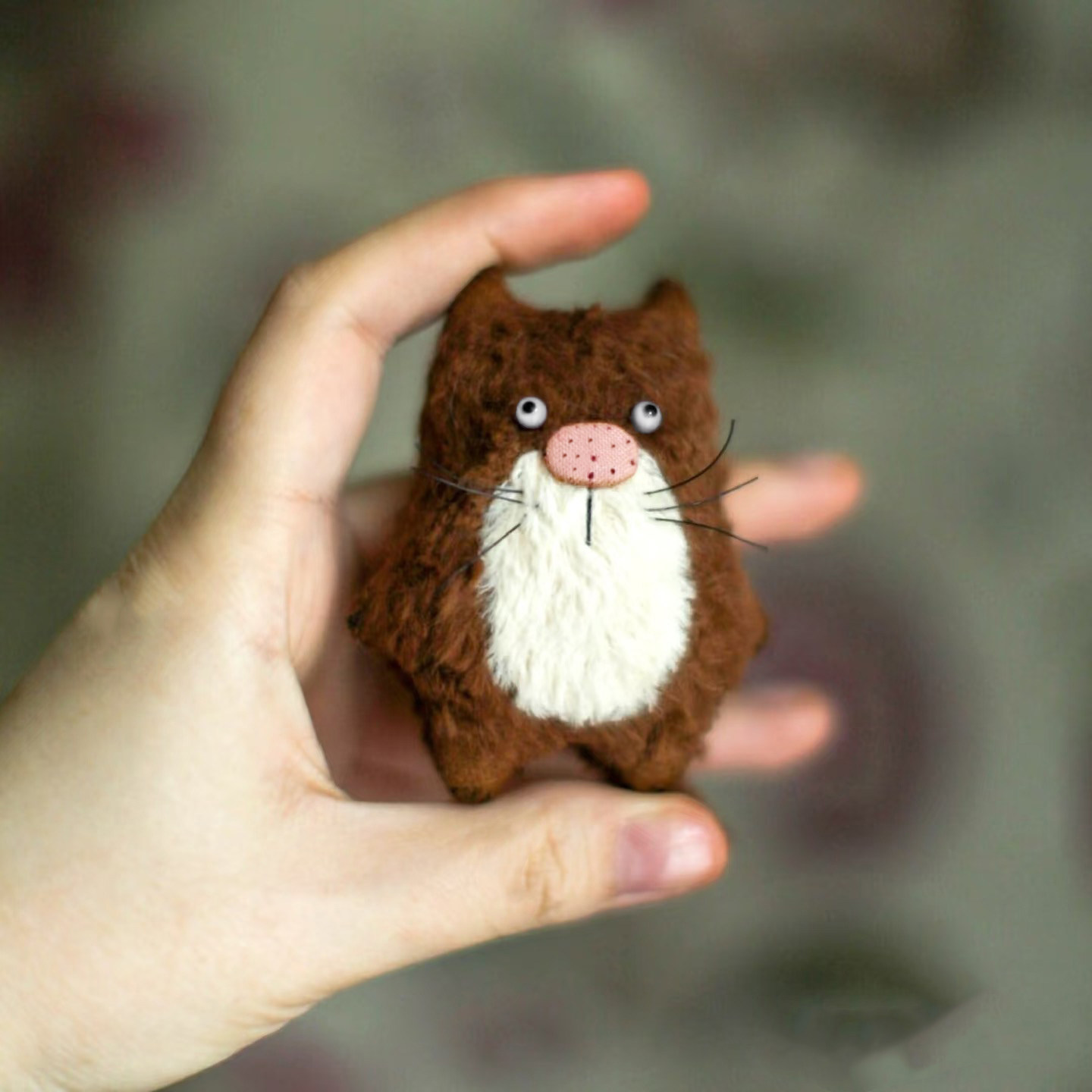 小熊关节毛绒玩偶手工DIY材料包送朋友成品礼物蛋仔娃娃成品挂件