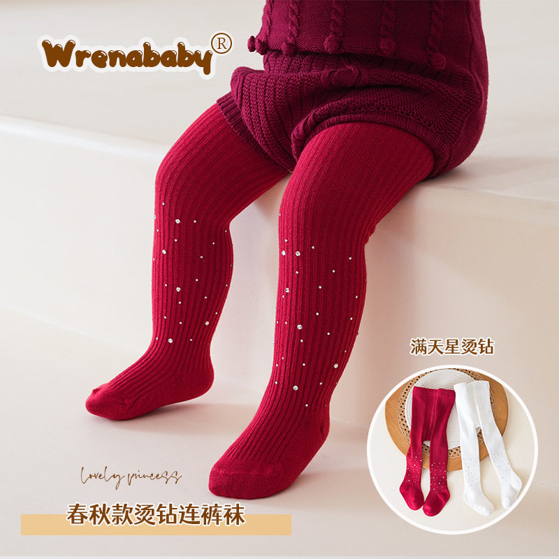 春秋新款中小童满天星打底裤宝宝闪钻款柔棉连脚袜女童连脚裤高弹,童装/婴儿装/亲子装,打底裤,淘宝优惠券,粉丝福利购,淘宝优惠卷