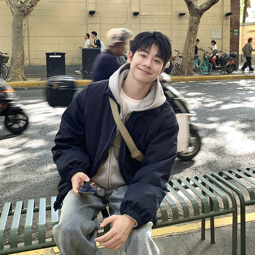 白鸭绒立领夹克轻薄羽绒服男生2025新款冬季宽松上衣外套加厚保暖