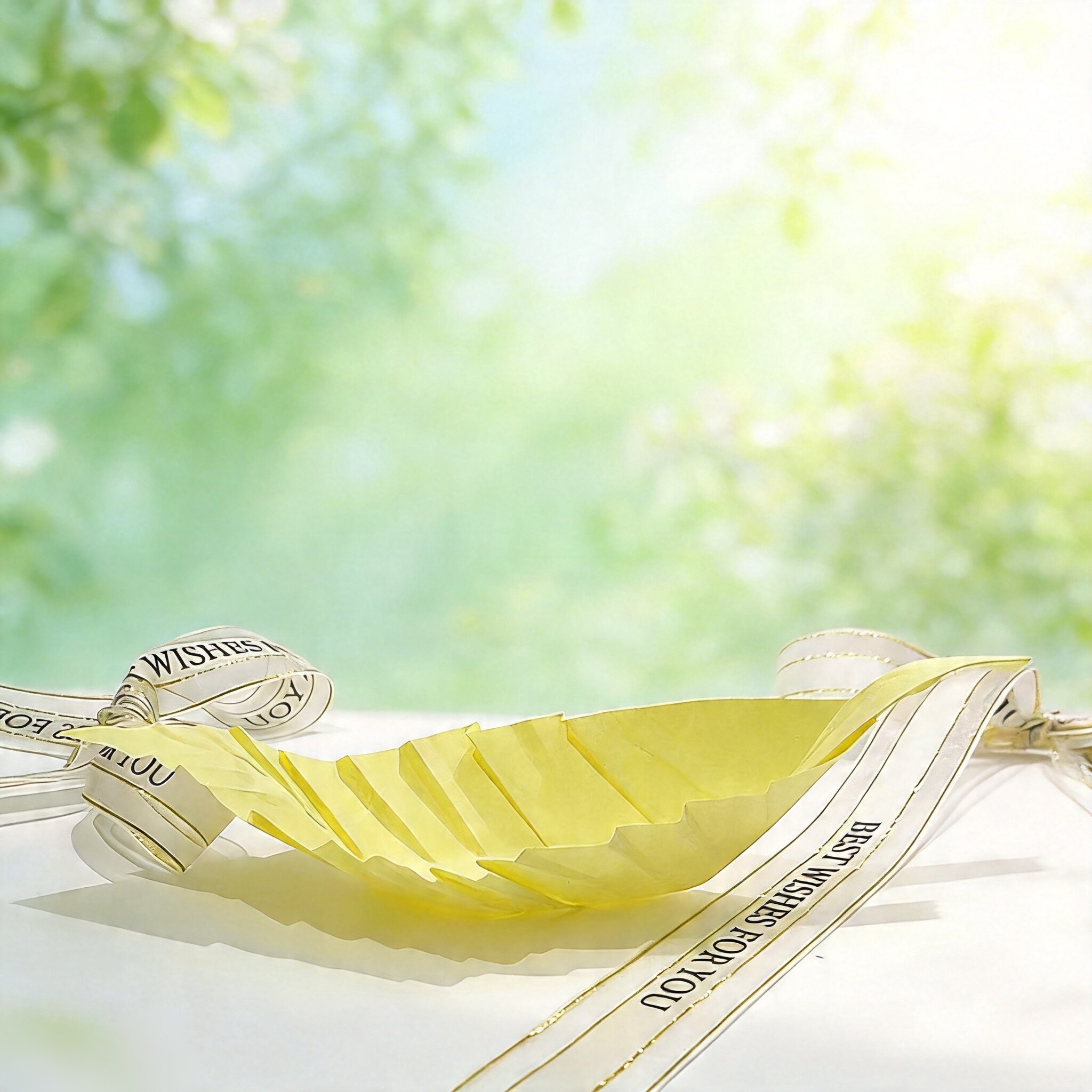 一叶扁舟 折纸 手工 需定制  纸船 摆件