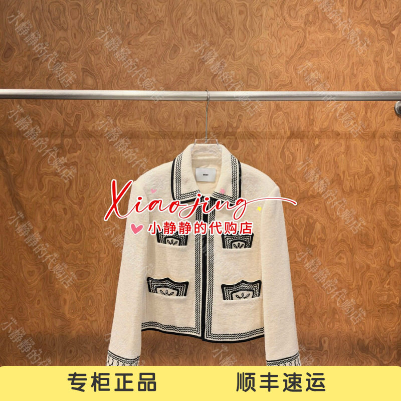 ICE 专柜正品2026冬季复古花型短夹克26FWCT17-3580