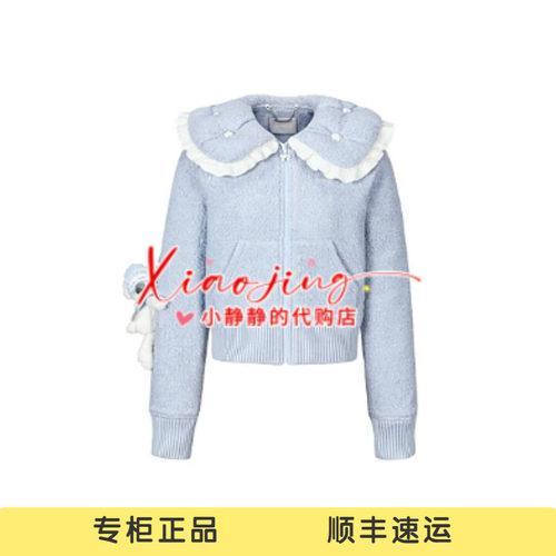 13DEMARZO 2026早秋新款大翻领安睡小熊夹克加绒短款外套-2280