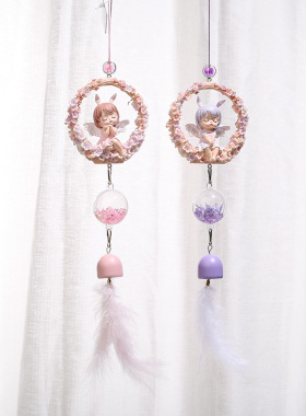 粉色系安妮梦境风铃女孩房间