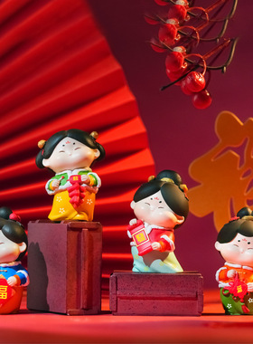 唐小糖福运旺祝福新年中式家居