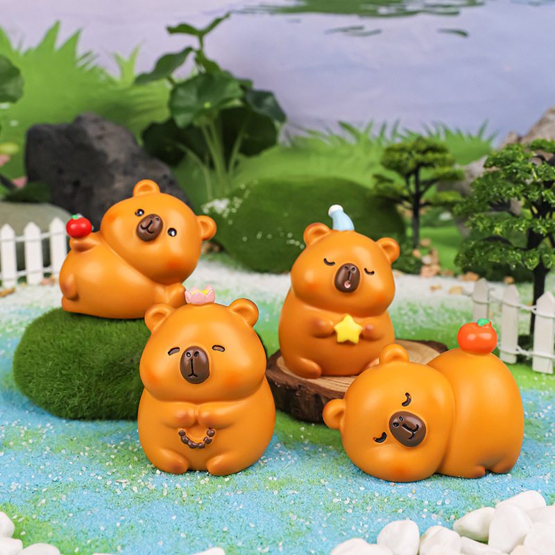 卡皮巴拉迷你摆件办公室桌面汽车载装饰品可爱呆萌儿童学生礼品,家居饰品,装饰摆件,淘宝优惠券,粉丝福利购,淘宝优惠卷