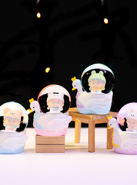 少女心迷你水晶球创意女生小水球