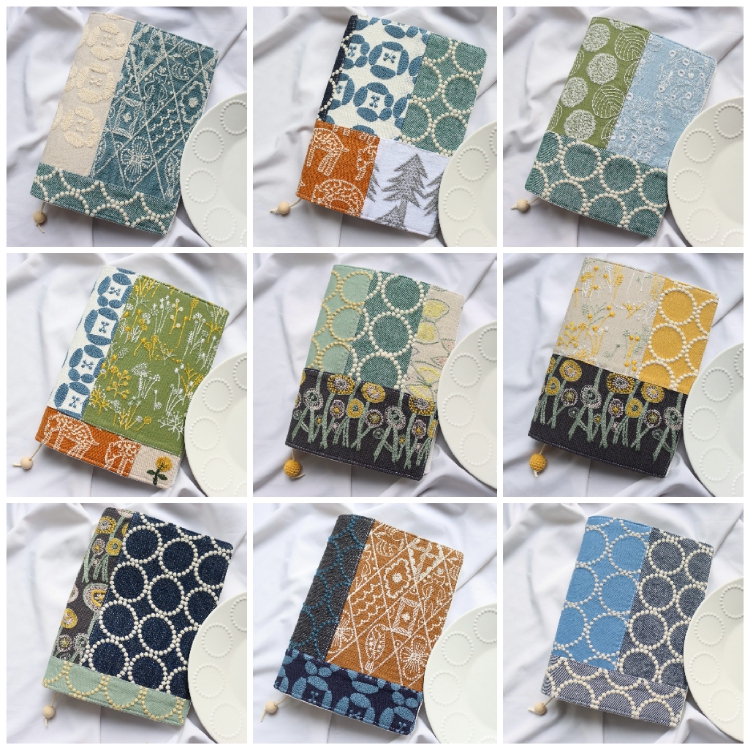 【A5A6活页】孤品刺绣拼布 ins笔记本活页手帐本手账记事本