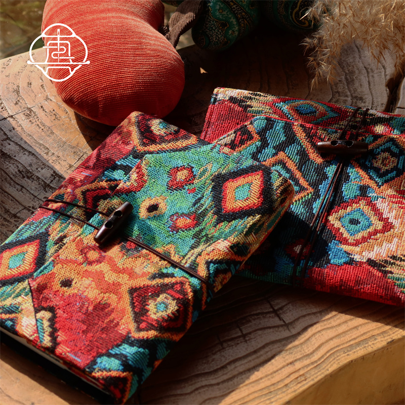 真我信封扣原创复古手帐本布书衣