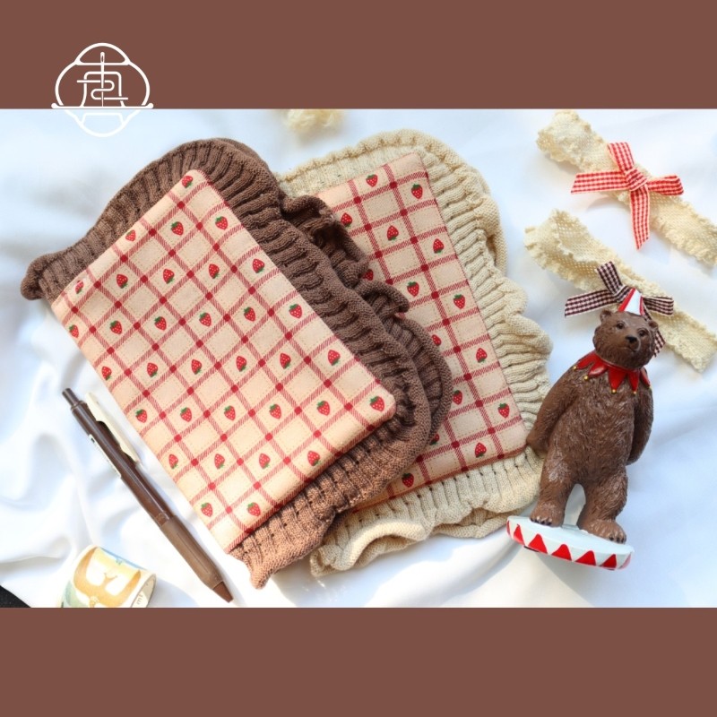 原创可可草莓手帐复古日系手账本