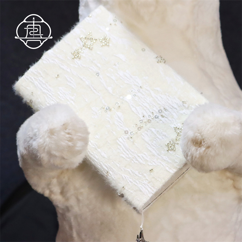 真我绵密星闪重工串珠手账本书衣