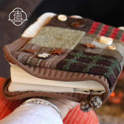 真我童话小饼干原创复古手帐本