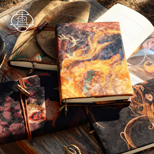 真我神兽集香云纱非遗桑蚕丝书衣