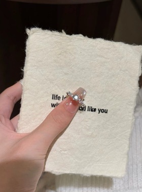 新中式葫芦锆石戒指女精致小众设计感食指戒轻奢高级感超好看指环