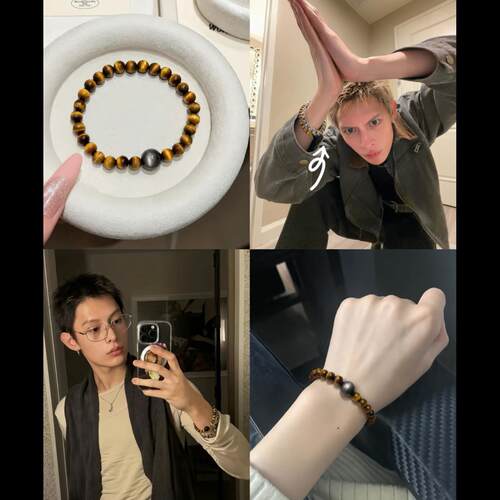 手链 赵雨凡james同款正版cortis玉芬手串手链双圈送女友闺蜜礼