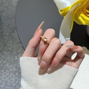 【日进斗金】ins轻奢小众高级2026可调节戒指希洛阁