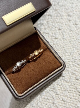 925银锆石戒指 《日进斗金》s925银 开口戒指希洛阁