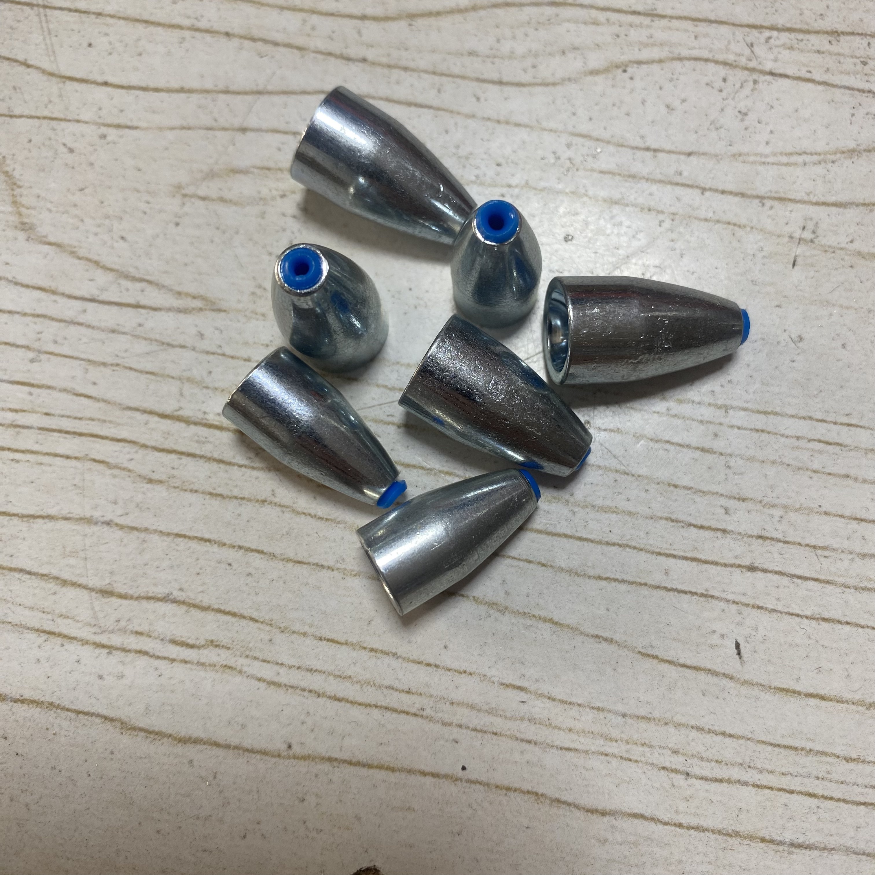 足克子弹坠 路亚合金坠配重 德州钓组 钓鱼用品 配重助投远投线组