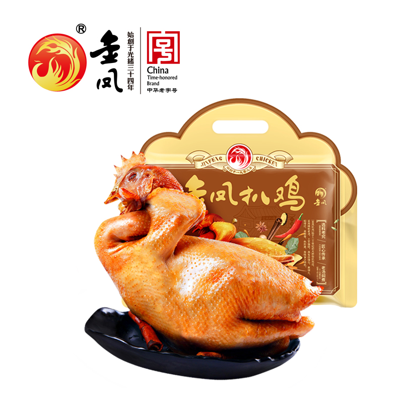 选用整只柴鸡，老汤卤制，五香脱骨