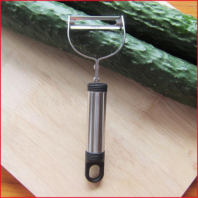 不锈钢锋利T型强力水果削皮刀