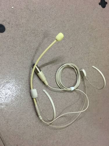 无线腰包肤色话筒头戴麦克风