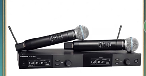 SLXD24D/BETA58A无线麦克风一拖二舞台演出直播话筒