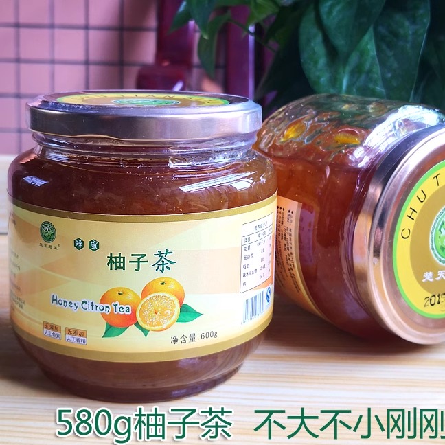 湖北鄂州蜂蜜柚子茶冲调饮品