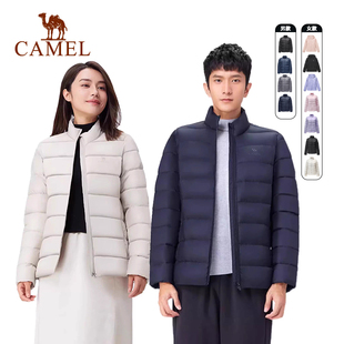 羽絨服保暖外套 駱駝輕薄短款