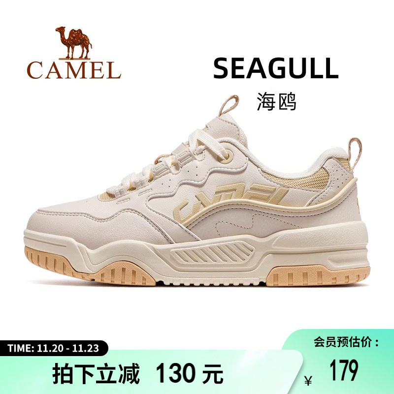 骆驼海鸥运动鞋女款2025秋季新款鞋子女鞋防滑透气休闲鞋板鞋女士