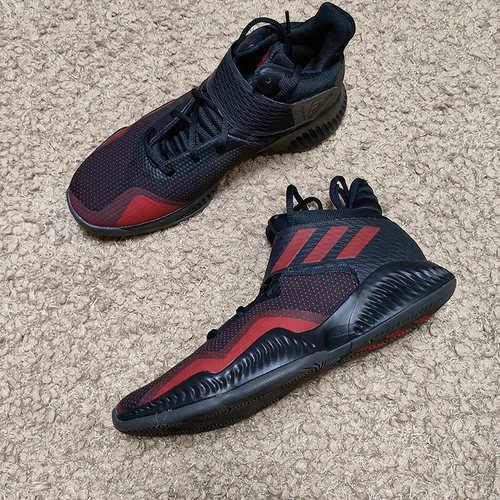 Adidas阿迪达斯男中帮实战篮球鞋