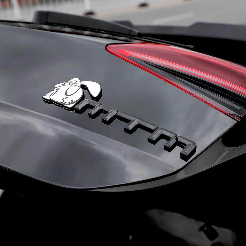 MTM车标大众高尔夫后尾标奥迪A3A4LA5A6L后备箱改装金属MTM装饰贴