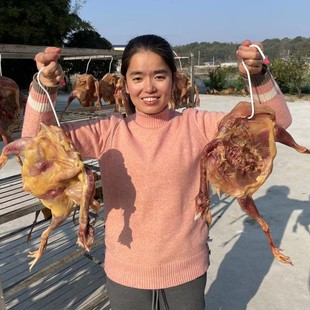 洪湖王文娟腊鸡腊鸭整只湖北洪湖农家自制腊货年货腌鸡风干