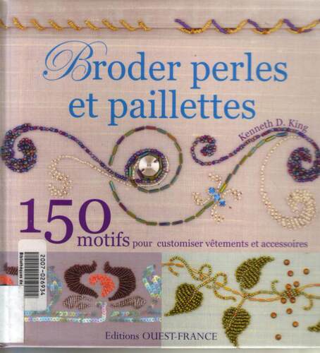 C33法国精美立体珠绣面料二次再造broder perles et paillettes