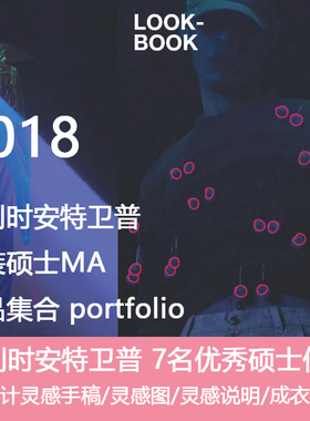 A68比利时安特卫普2018硕士服装系列设计灵感过程作品集portfolio