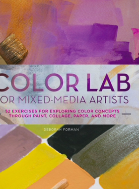 Y106混合材质艺术色彩实验Color Lab for Mixed-Media Artists