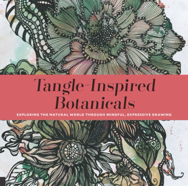 d29自然世界的禅绕画艺术植物插画灵感botanicals drawing