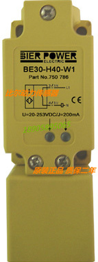 原装全新Bierpower比尔动力接近开关BE30-H40-W1 质保二年