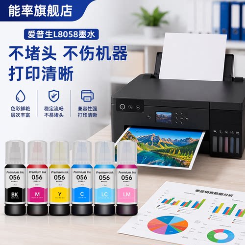 能率适用爱普生056墨水