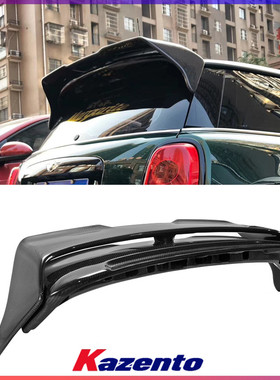 适用MINI迷你 F56 COOPER S碳纤维改装 DUELL AG款流扰顶翼后尾翼