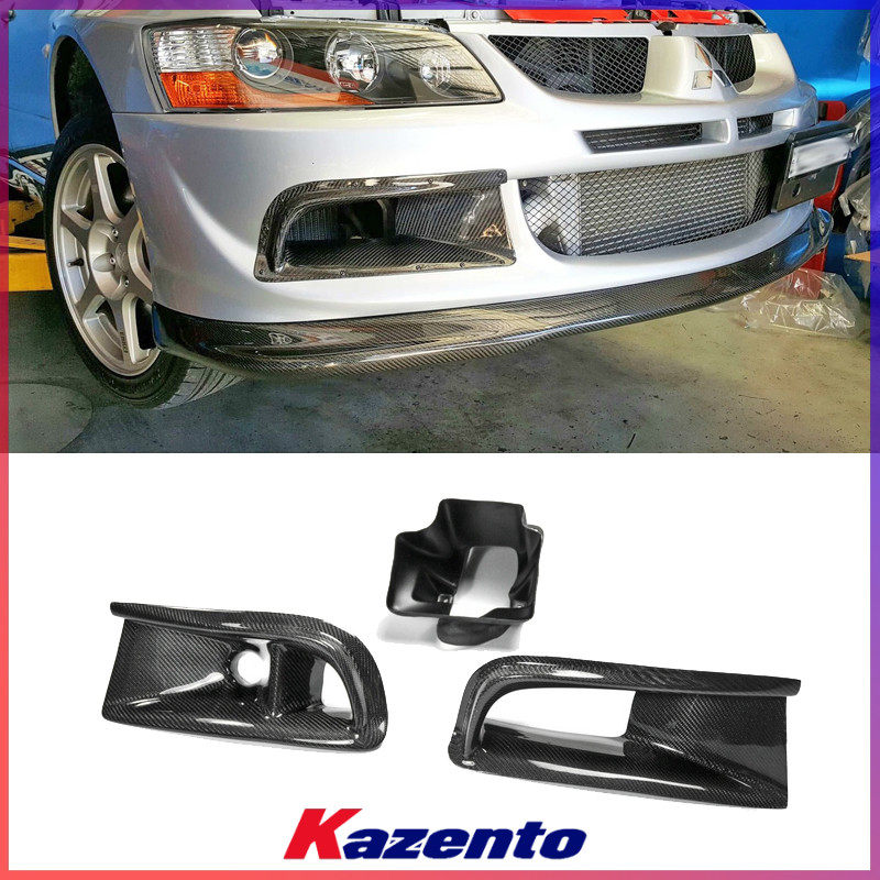 三菱EVO89碳纤维VARIS前杠风口