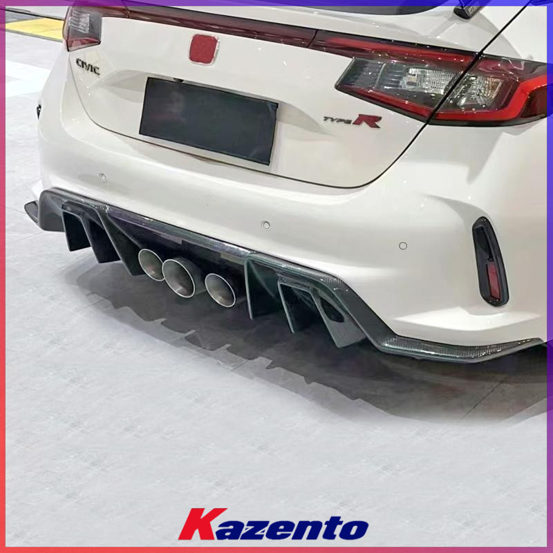 本田FL5碳纤维改装OTD后扰流尾唇