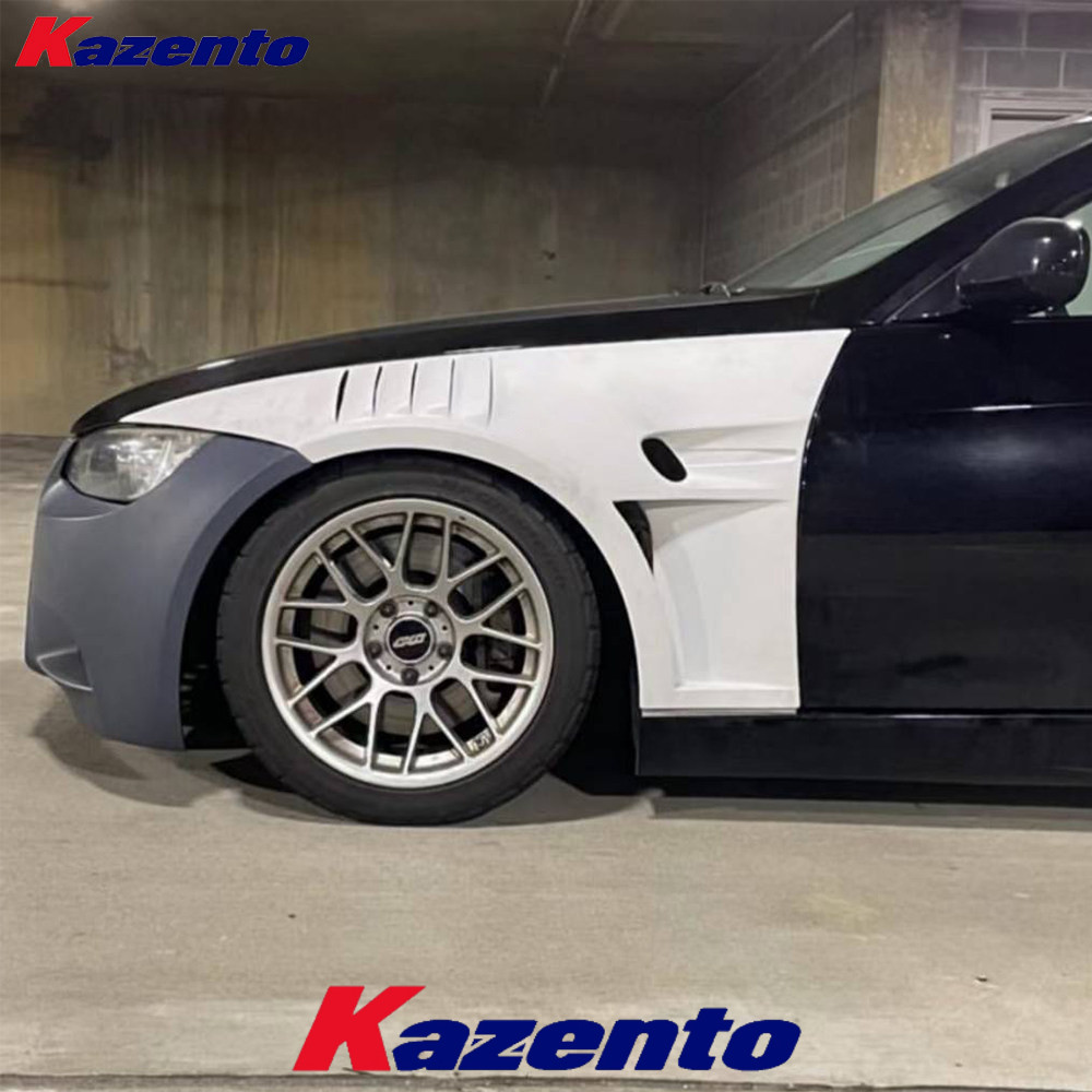 宝马M3E92碳纤维开孔前叶子沙板