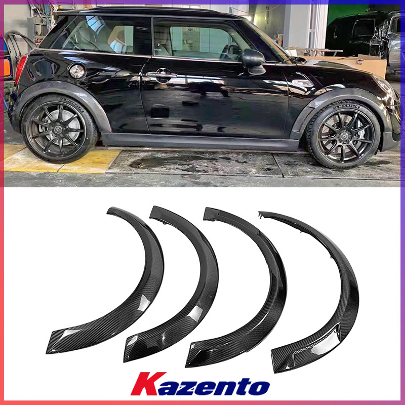 迷你F56碳纤维前后轮眉宽体改装